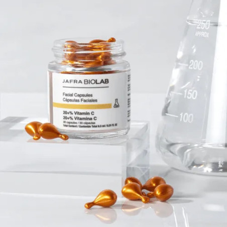 JAFRA Cápsulas efecto reafirmante 20+% Vitamina C 30 piezas (No ingerir)